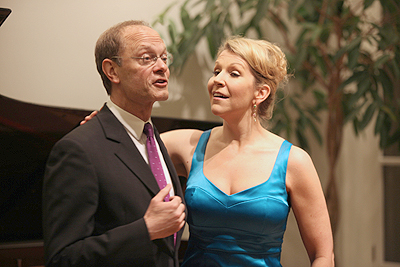 David Hyde Pierce and Joyce DiDonato perform "You're The Top." - Photo by Steve J. Sherman