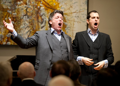 Baritone Thomas Hampson and bass-baritone Luca Pisaroni - Photo by Adriano Bastos